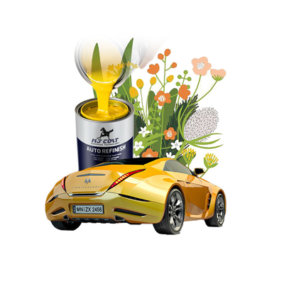 เงางามและปกป้องทนทานและทนต่อรังสี UV สีเคลือบเงาอัตโนมัติสูง