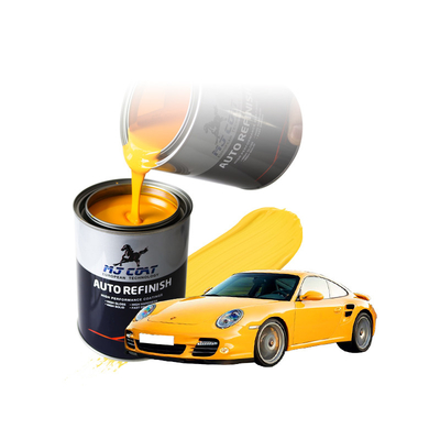 สีเคลือบ Matte Auto Clear Coat การยึดเกาะสูงกับพื้นผิวความต้านทานเศษ