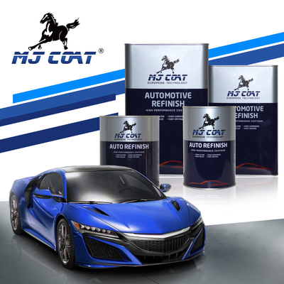 1K Primer Surface ยานยนต์ Base Coat Flat Grey Metallic Red Dark Green Car Paint