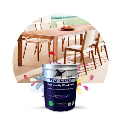 ISO14001 NC Wood Finish การเคลือบด้วยสารเคมี สีเหลว หายไปสำหรับเฟอร์นิเจอร์ไม้