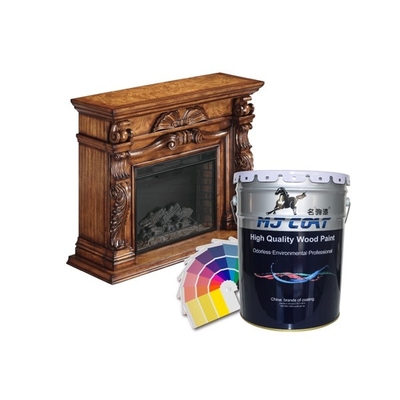 ทนต่อการขีดข่วน NC Wood Finish ท็อปโค้ทที่เป็นของแข็งโปร่งใสสำหรับตู้ทาสี