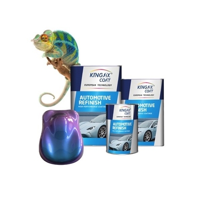 ป้องกันการกัดกร่อน High Gloss Colorshift Car สี อะคริลิคสีรถยนต์ Shift Pigment