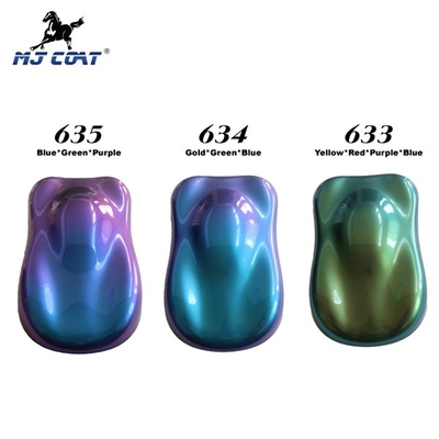 ป้องกันการกัดกร่อน High Gloss Colorshift Car สี อะคริลิคสีรถยนต์ Shift Pigment