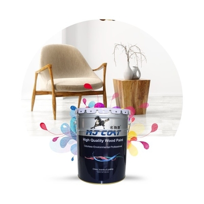 ปลอดสารพิษโปร่งใส High Gloss PU Wood สี ความแข็งสูง Polyurethane สี For Wood