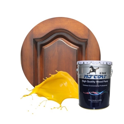 ปลอดสารพิษโปร่งใส High Gloss PU Wood สี ความแข็งสูง Polyurethane สี For Wood