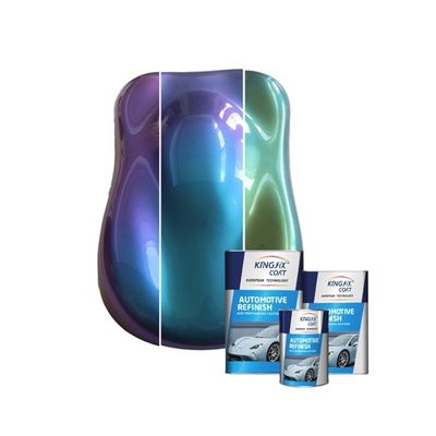 OEM 1K Chameleon Purple Car สี การยึดเกาะสูง Acrylic Top Coat