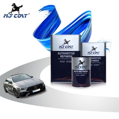 สีพ่นรถยนต์สีดำ 2K หลากสี Jet Black รถยนต์ Top Coat 1L * 12 4L * 4 4L * 6