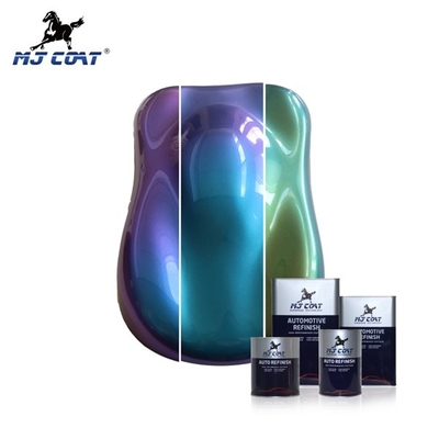 ODM Chameleon Pigment Car สี การยึดเกาะสูงอะคริลิคเรซิ่นเคลือบรถยนต์