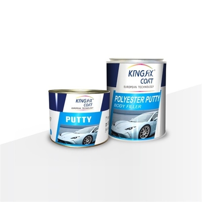 SGS MSDS Grey Car Body Filler ความแข็งสูง รถยนต์motive Body Filler