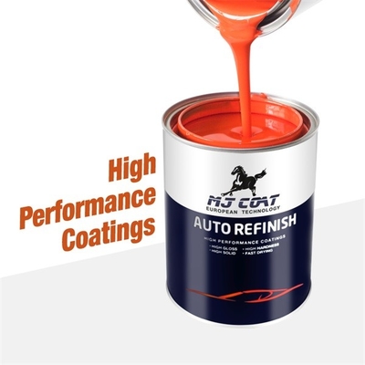 สีขาวสีส้มสีเหลืองเคลือบเงารถ Refinish Good Leveling High Fullness
