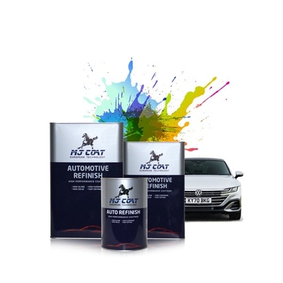 แห้งเร็วโพลีเอสเตอร์ 2K เคลือบสีอัตโนมัติทนต่อการขีดข่วน