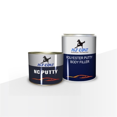 ฟิลเลอร์ตัวรถเสถียรน้ำหนักเบา Auto Putty 1กก. สีเทา