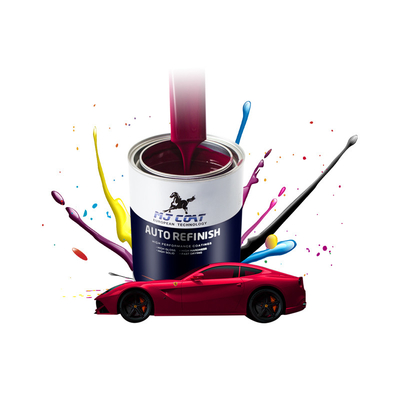 สีรองพื้นอะคริลิกอัตโนมัติปรับระดับเรียบสำหรับในร่มกลางแจ้งป้องกันสีเหลือง