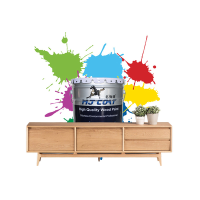 ทนต่อการกัดกร่อน Nc Wood Varnish ทนต่อการขีดข่วน High Gloss