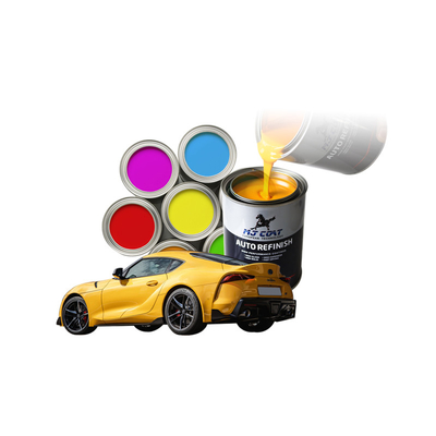 เหรียญ Basecoat Auto Clear Coat Paint ด้วยความทนทานต่อรอยขีดข่วนและความทนทาน