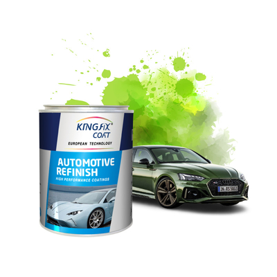400 ตารางฟุต / กัล ครอบคลุม Auto Clear Coat Paint สําหรับรถยนต์ 1-2 ชั่วโมง
