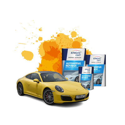 สเปรย์รถยนต์ Top Coat Paint Glossy Finish 2-3 Coats สําหรับรถบรรทุก