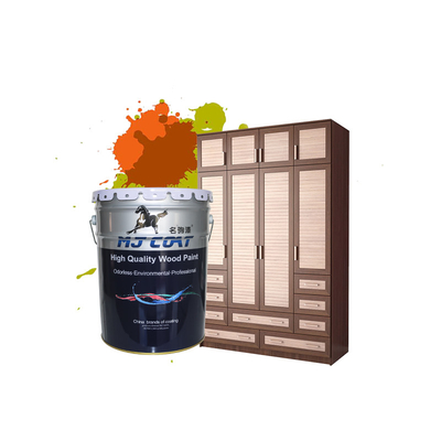 การแห้ง ซาติน NC Wood Finish ลด VOC Recoat ใน 2-4 ชั่วโมง 1 แกลลอน