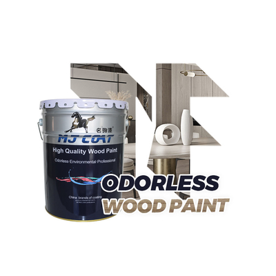 สีธรรมชาติ NC Wood Finish Satin Sheen ลด VOC การคุ้มครองยาวนานสําหรับพื้นผิวไม้