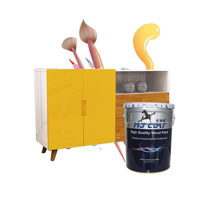 สีไม้ PU VOC ต่ํา สีไม้เนียนแมท ปลายครอบคลุม 10-15 Sq.ft / ลิตร