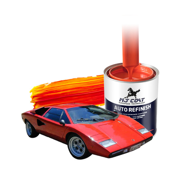 อุตสาหกรรมรถยนต์ กระจ่างใสและแมท ปลาย Clear Coat Paint โลหะ Basecoat Topcoat UV ทนทาน ทนทานการกวาด