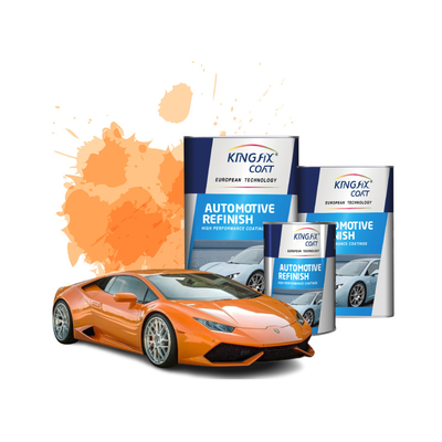 Semi Gloss White Acrylic Auto Primer ระดับ VOC ต่ําสําหรับพื้นที่รถยนต์เรียบ