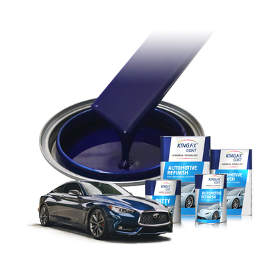 1-2 ชั่วโมง ช่วงเวลาแห้ง สีสว่าง Auto Clear Coating การใช้งานในรถยนต์เพื่อการเสร็จสิ้นที่ไม่มีความผิดพลาด