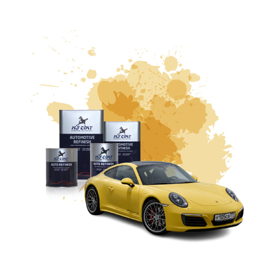 โครงการรถยนต์ครึ่งกระจ่าง Single Coat Acrylic Primer พร้อมกันผง