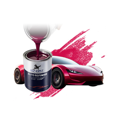 สีเคลือบด้านบนรถยนต์สีขาวกระจ่างด้วยน้ําที่มีระยะเวลาแห้งเร็ว